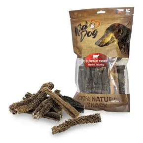 KIDDOG 100% Natural Snack, hovädzie žalúdky (dršťky) 12 cm / 400 g